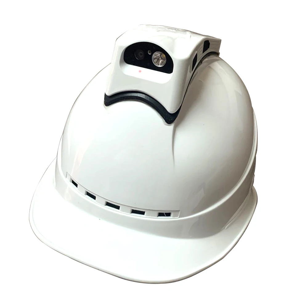 4G Split Helmet Camera head-mounted recording device Support Live Streaming Suitable For Construction Helmet Hard Hat