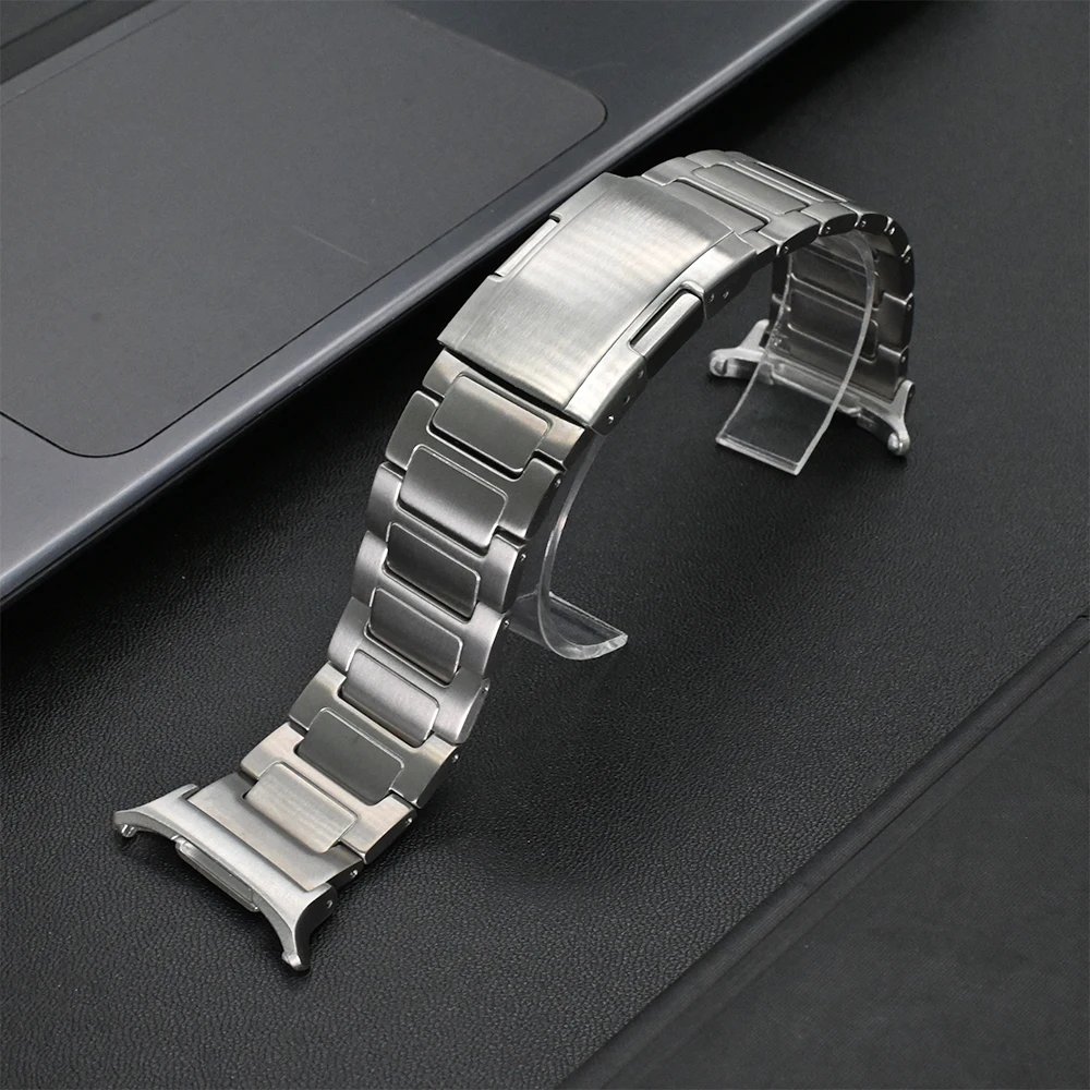 Titanium No Gaps Band for Samsung Galaxy Watch Ultra 47mm ultra 47MM Strap Quick Fit Men Business Metal Correa Luxury Bracelet