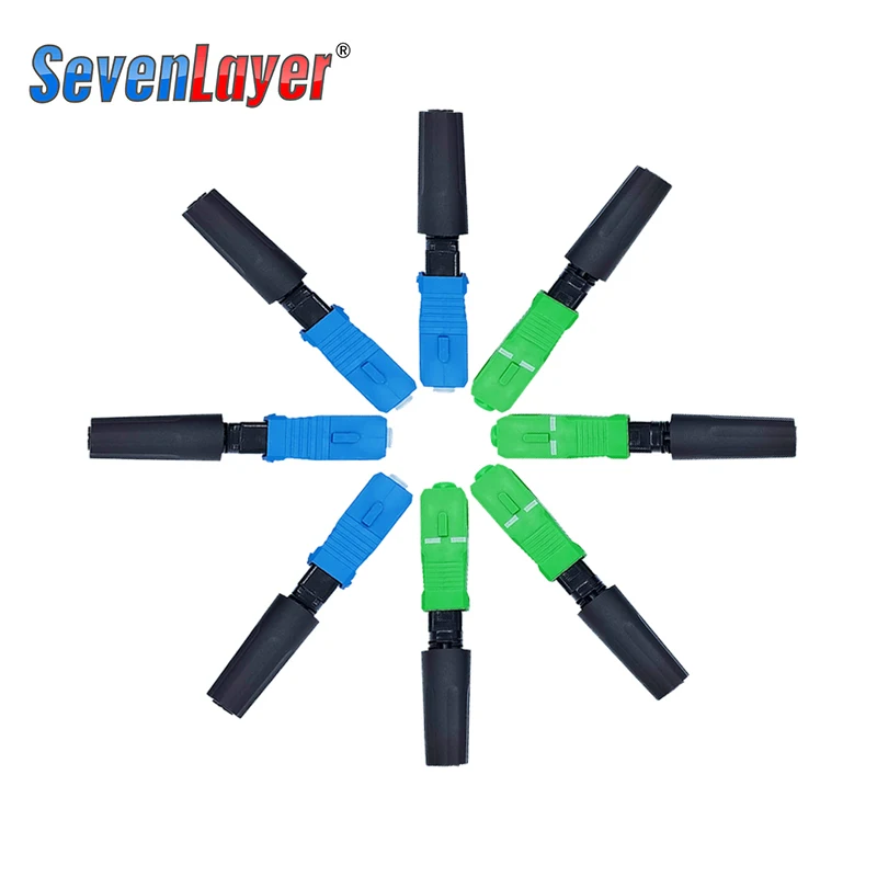 Fast Connector SC  APC UPC Embedded Fiber Optic Connector Quick Connector Cold FTTH  Single Mode  Optic Fiber Quick Cold