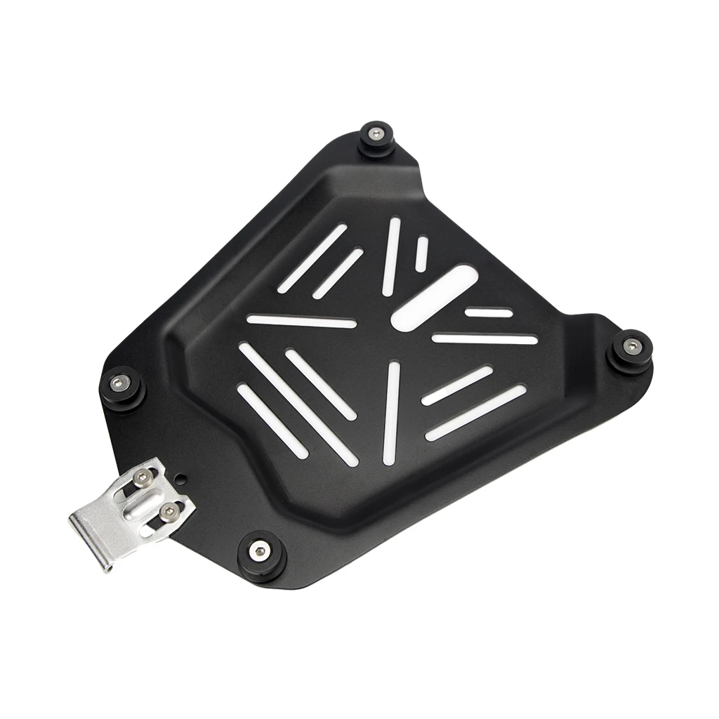 45L 55L  65LUniversal Motorcycle Tail Top Box Rear Luggage Case Base Plate Bracket Helmet Trunk Quick Release Shelf Holder