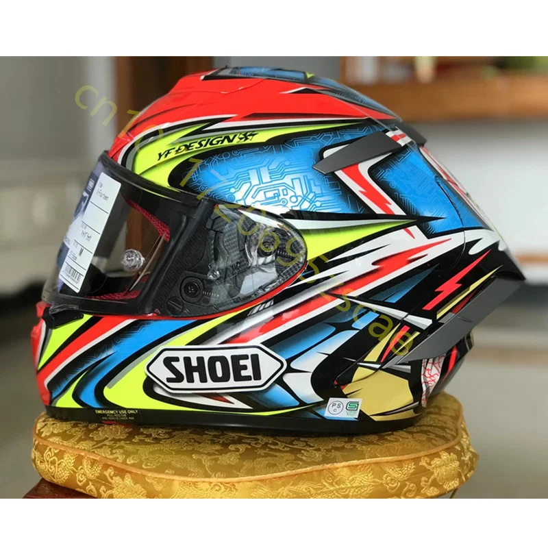 Motorcycle Full Face Helmet SHOEI X14 X-Spirit III Red Kato DAIJIRO TC-1 X-Fourteen Sports Bike Racing Helmet Motorcycle Helmet