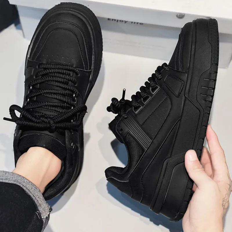 الخريف الشباب الرجال أحذية التزلج موضة تنوعا منصة مريحة أحذية رياضية غير رسمية رجل حذاء مبركن تنيس Masculino #1