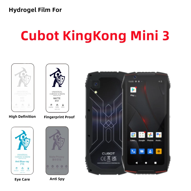 

Гидрогелевая пленка для Cubot KingKong Mini 3, 2 шт.