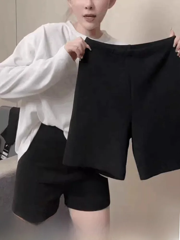 Pantalones de ciclismo con orts elásticos de cintura alta, ropa de abrigo para mujer, botines antiligeros para caminar, versión coreana