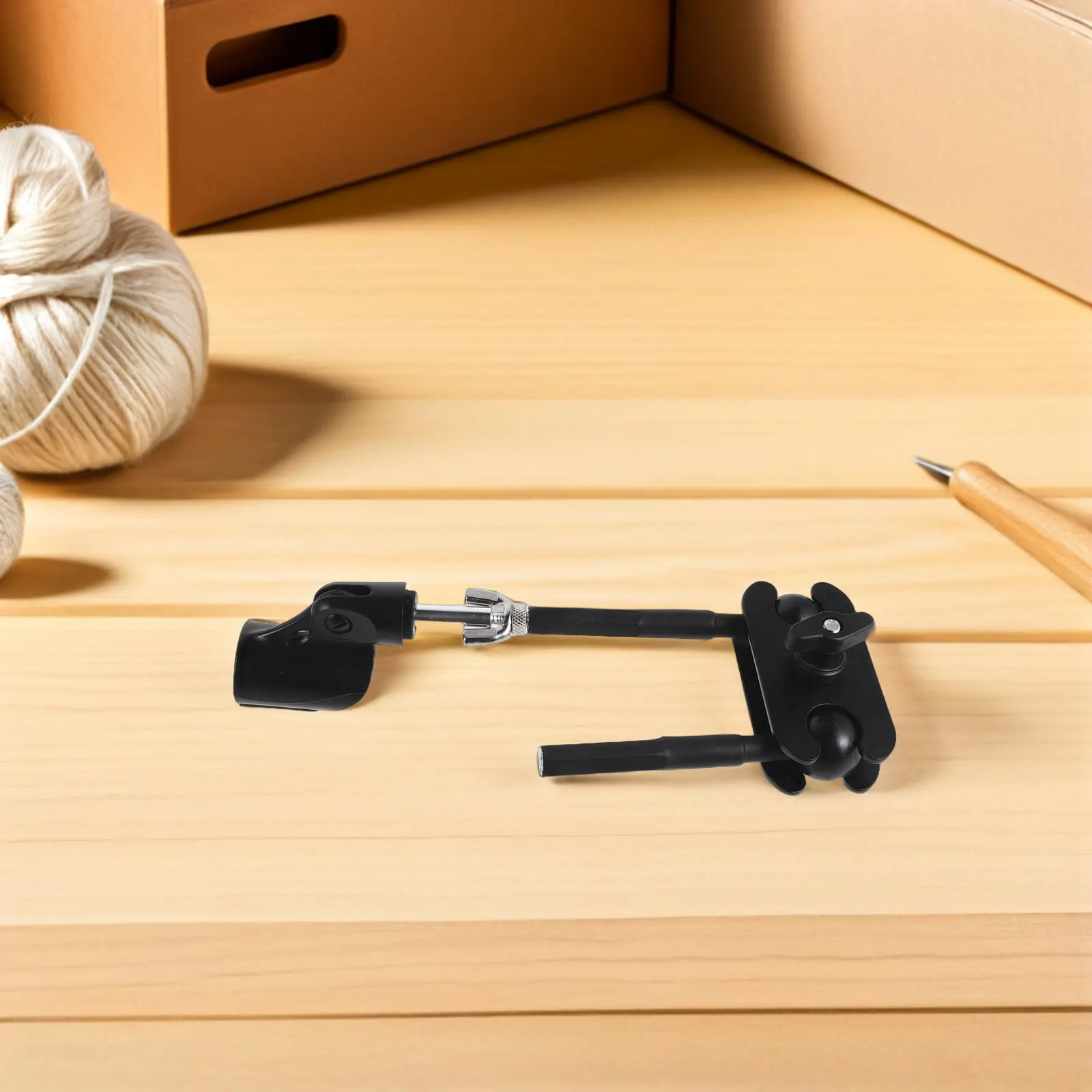 

Adjustable Universal Microphone Stand Arm Flexible Swivel Holder Boom for Studio Recording Podcast Broadcasting