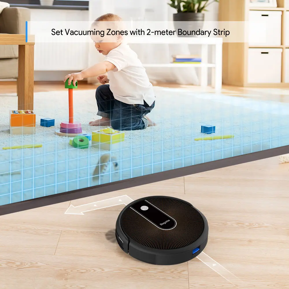 BG730 Home Hotel App Wifi Support Wet and Dry Floor Automatic Aspirateur Sweeping Mop Vacuum Cleaning Robot Cleaner