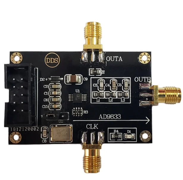 AD9833 high speed DDS module triangle wave / sine wave / function generator module signal generator module