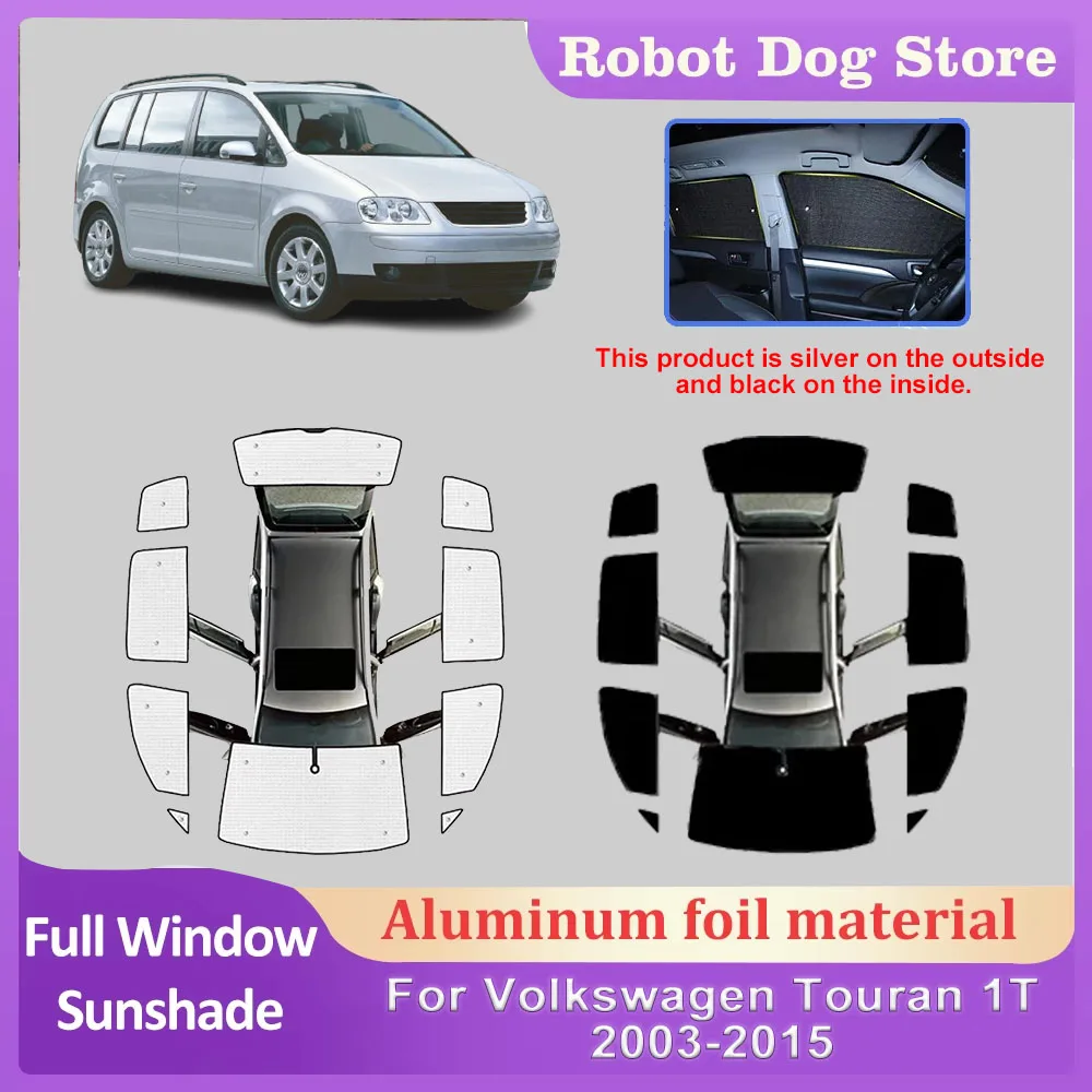 

Car Sunshades For Volkswagen Touran 2013 Accessories 2003-2015 Full Privacy Window Visors Windshield Sun Covers Car Accessories
