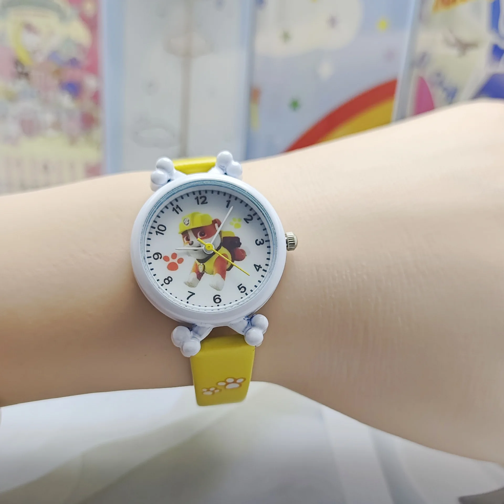 Anime Pawss Patrolss Watch Cartoon Figure Character Watch Children Digital Chase Skye Marshall Waterproof Watch Birthday Gifts view 5