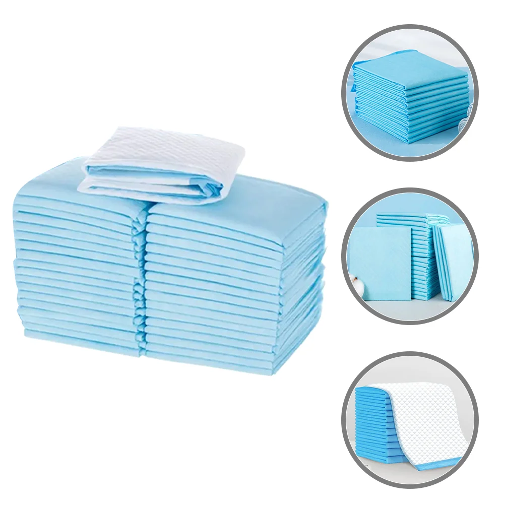 50 Pcs Dog Pee Pad Diapers Pet Changing Mat Supplies Puppy Pads Training The For Dogs Cat