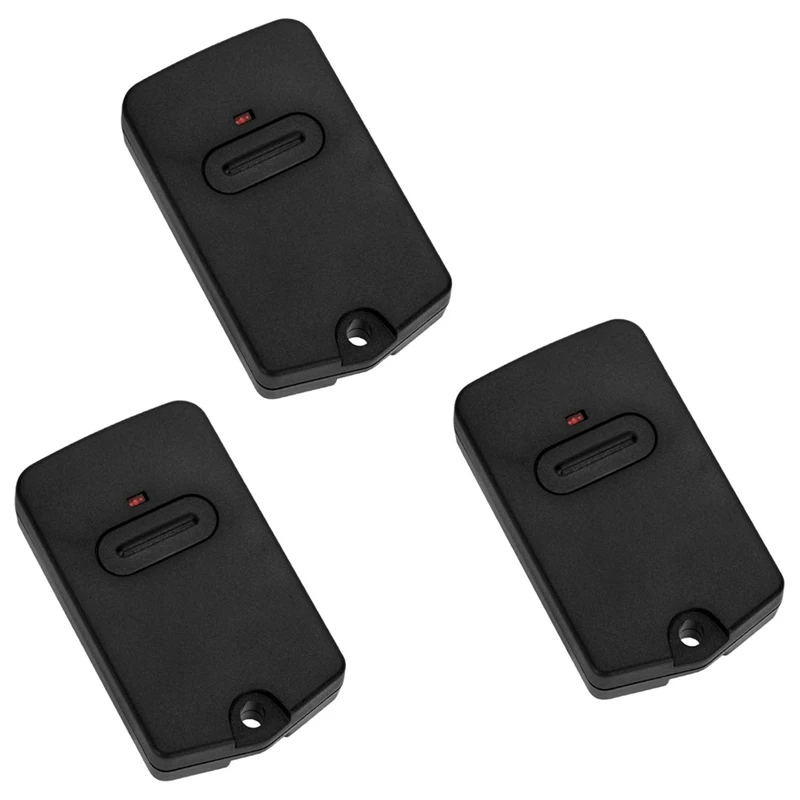 ABUO 3 Pack RB741 FM135 Gate Opener Remote for Mighty Mule GTO Garage Door Entry Controller Single Button Black