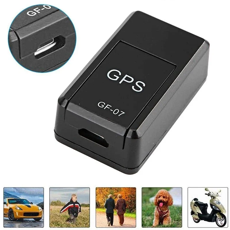 GF-07 Mini GPS Tracker Car GPS Pet Children Elderly Anti-Lost Device Car Real Time Tracking Locator Magnetic Vehicle Locator