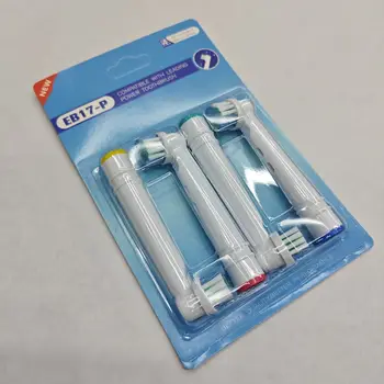 Velkoobchodní sada 4/16/20/80 ks elektrických zubních kartáčků pro Oral-B Sensitive náhradní hlavice kartáčku D25 D30 D32 D18 4739 3709 10 nejlepší prodej Hlavice zubního kartáčku Oral-B - №9