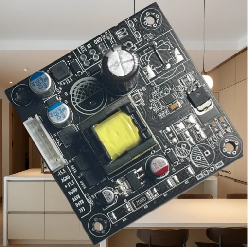 

Automobile Front-stage Power Supply, Single Power Supply To Dual Power Supply, Double 15.5V/6.8V/3.3V Three Sets of Voltages