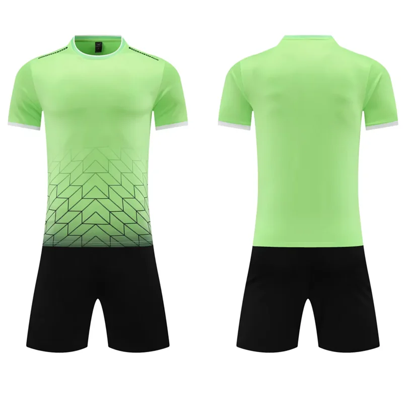 تصميم بوتيك زي كرة قدم رياضي مخصص، جيرسي عادي عصري مع شعار/نمط الطباعة الرقمية