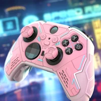 Funda de silicona para Xbox Elite Series 2 y Elite Series 2 Core, PlayVital Stellar Mecha Protector de agarre antideslizante - Rosa