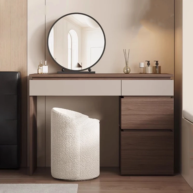 

Simple Retro Vanity Table Classic Femme Compact Luxury Vanity Desk Modern Italian Penteadeiras Bedroom Furniture For Adult