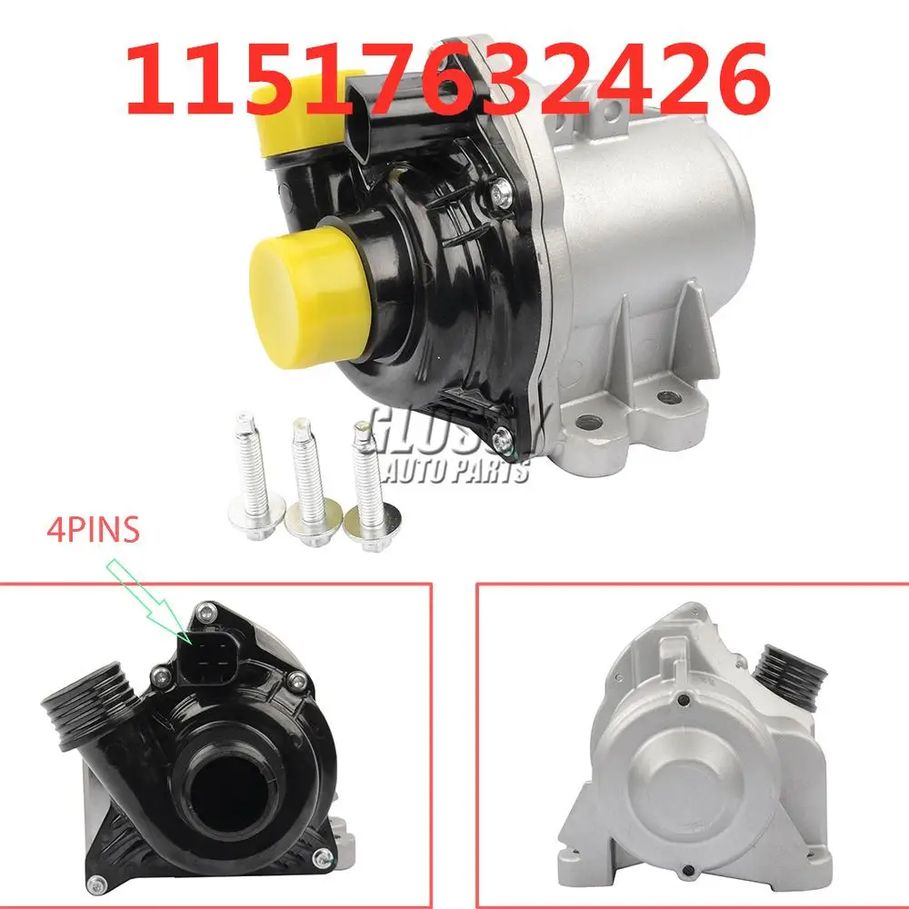 AP03 Electric Water Pump N54 N55 For BMW 1, 3, 5, 6, SERIES E60 E61 E70 E71 E88 E90 F01 135i 335i X3 X5 X6 Z4 11517632426