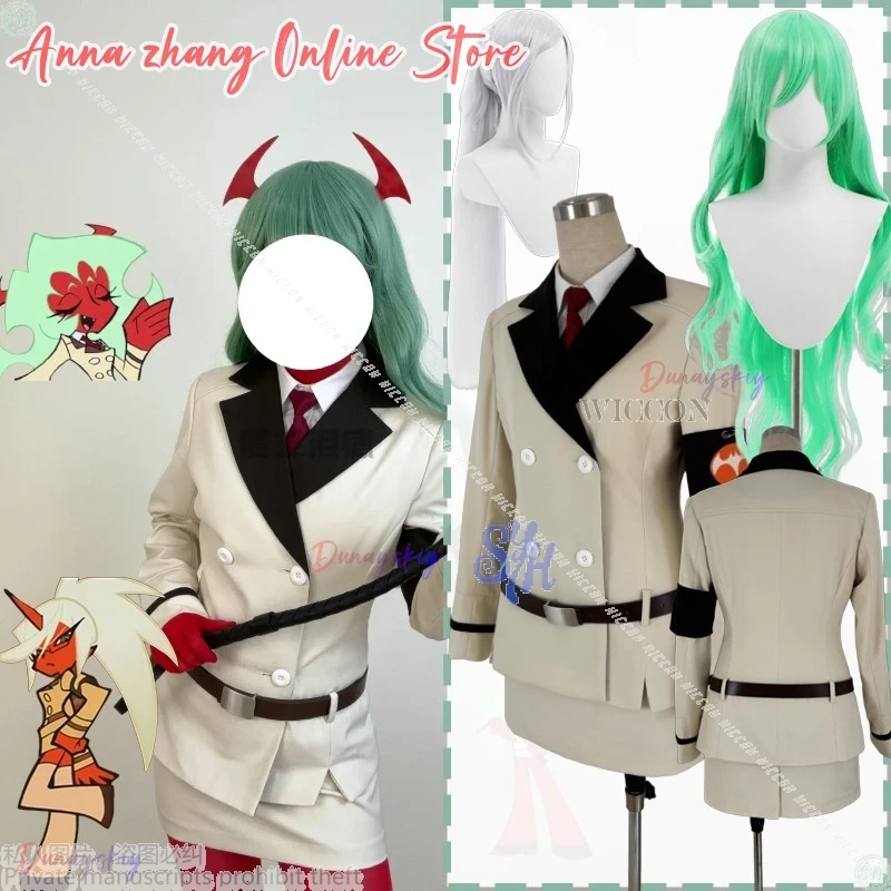 

Anime Panty & Stocking With Garterbelt Cosplay Kneesocks Scanty Costume School Uniform JK School Dress Y2K Fashion Halloween