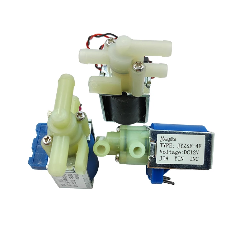 JYZSF-4F / CNV6-3H Solenoid Valve DC 12V 3W 2-Position 3-Way Micro Electromagnetic Air Water Valve Flow Control Switch