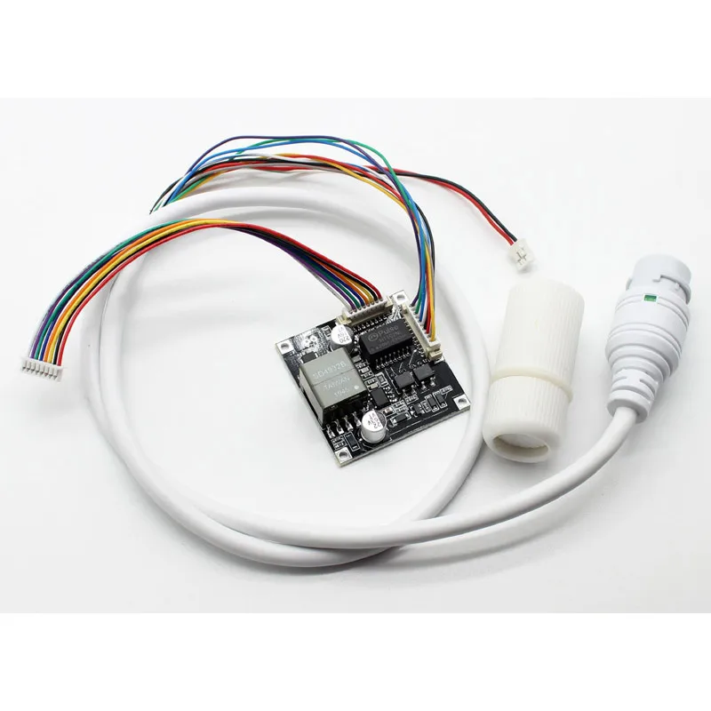 

4pcs CCTV POE module PCB board Power Over Ethernet 12V output Smart for ip camera board with waterproof POE cable