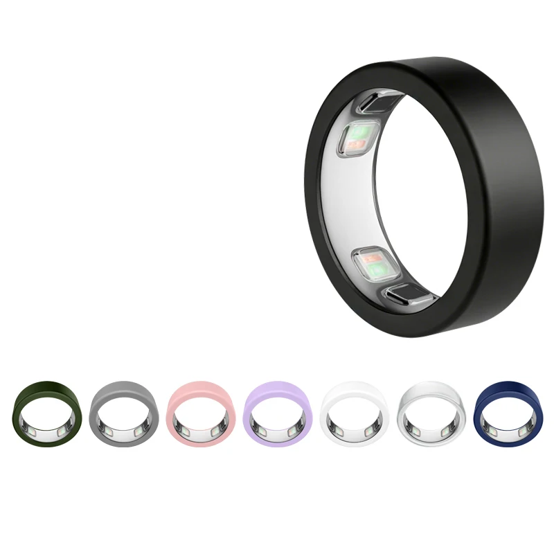 Silicone Case for Oura Ring 5 0.4mm Thick Shockproof Drop Protection Anti Dust Signal Friendly Precision Fit Washable