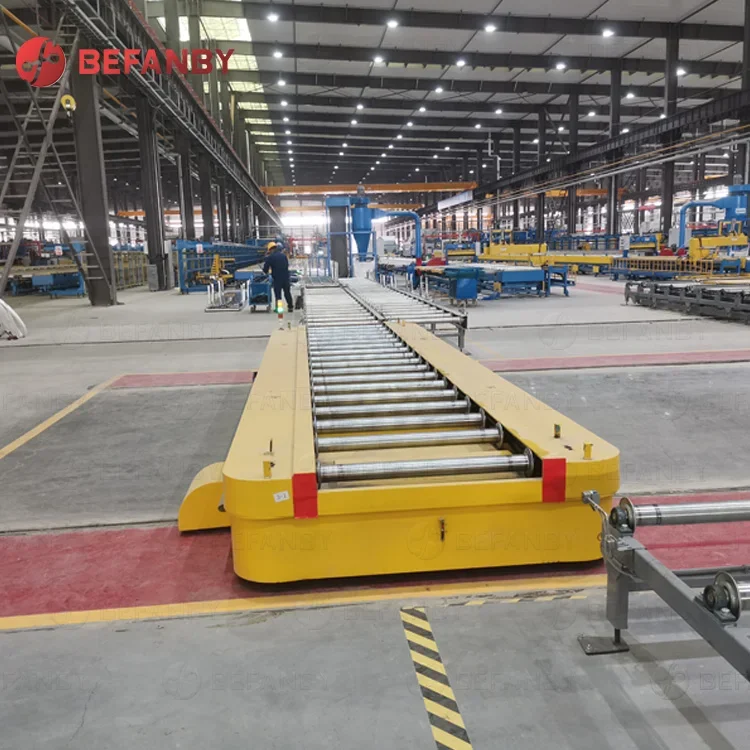 Large Capacity Machinery Plant Conducting Railway Material Handling Vehicles