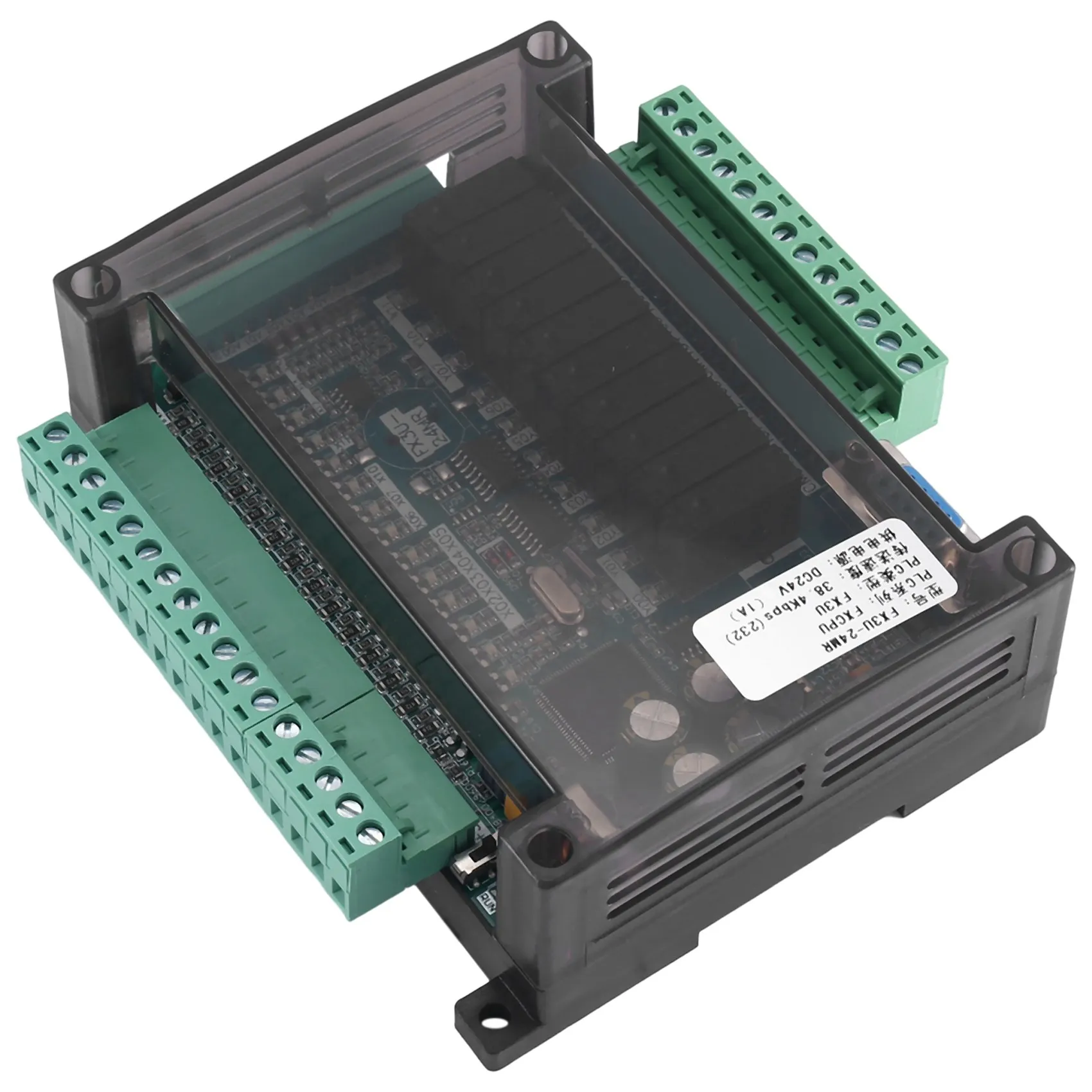 scheda-di-controllo-industriale-a19f-plc-scheda-di-controllo-logico-programmabile-fx3u-24mr-con-involucro