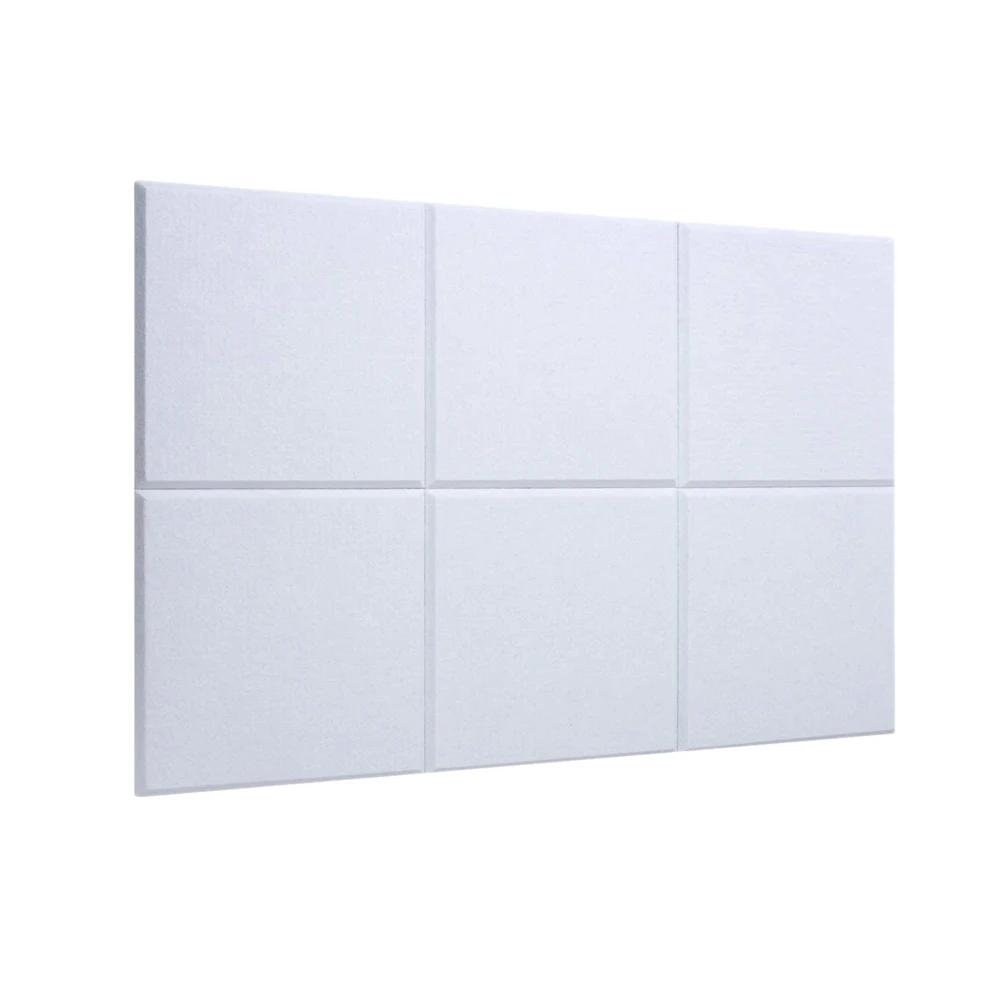 

6PCS Acoustic Absorption Panel 12inch x 12inch x 0.4inch Sound Proof Padding for Bass Isolation for Acoustic-ABJQ