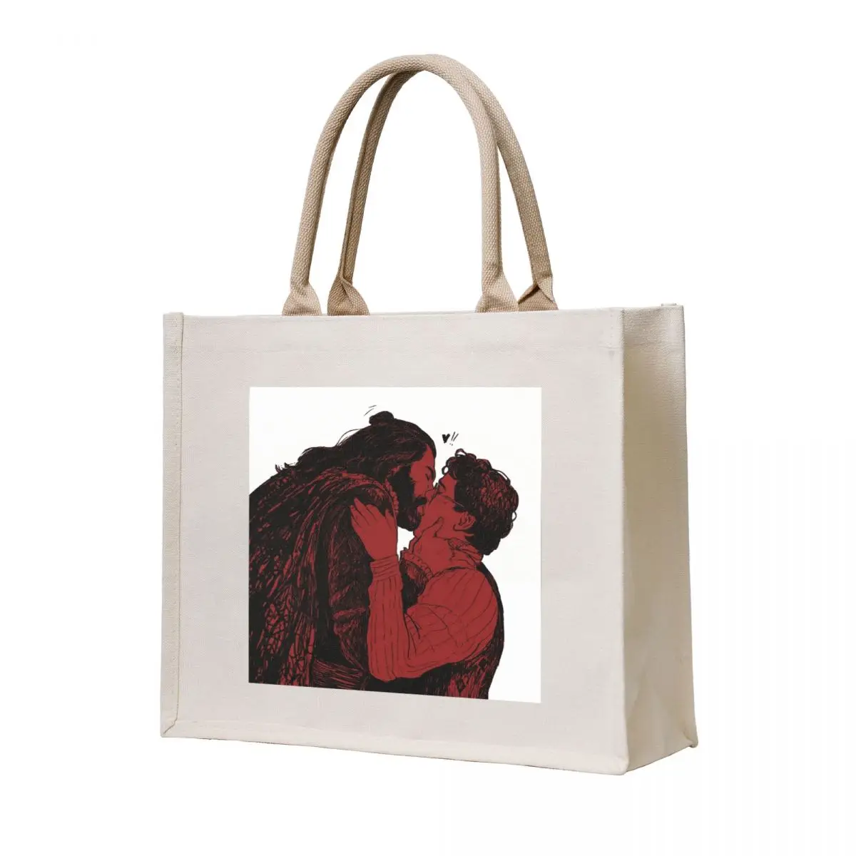 

Red Tote Bag custom bags tote bag university Canvas