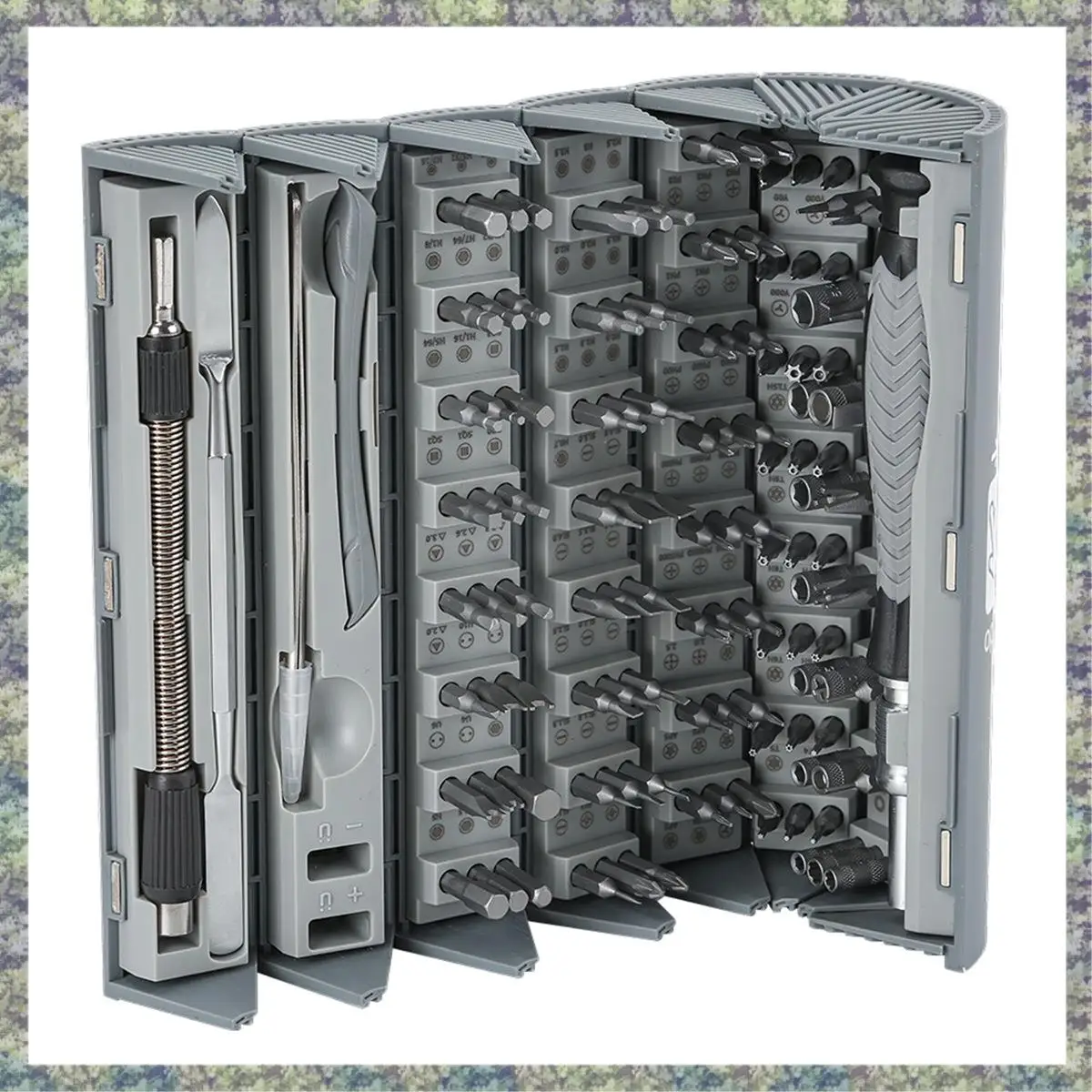 

WON 126 In 1 Precision Screwdriver Set CRV Strong Magnetic Bits Screwdrivers For Repair Phone Watch Computer Screwdriver Kit