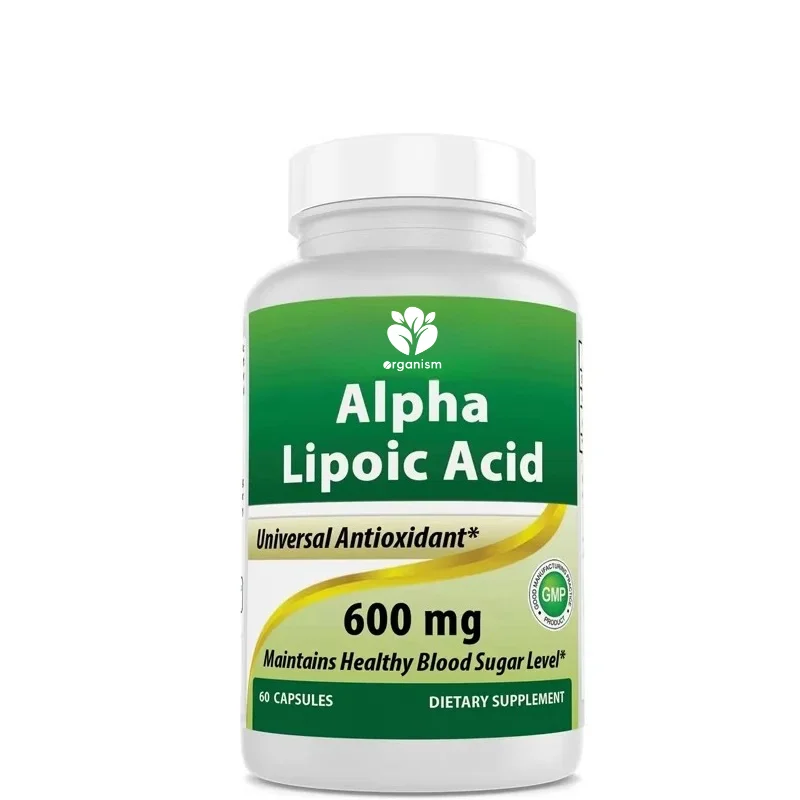 

Alpha lipoic acid 600mg 60 capsules - ALA powerful antioxidant (60 capsules (1 bottle)
