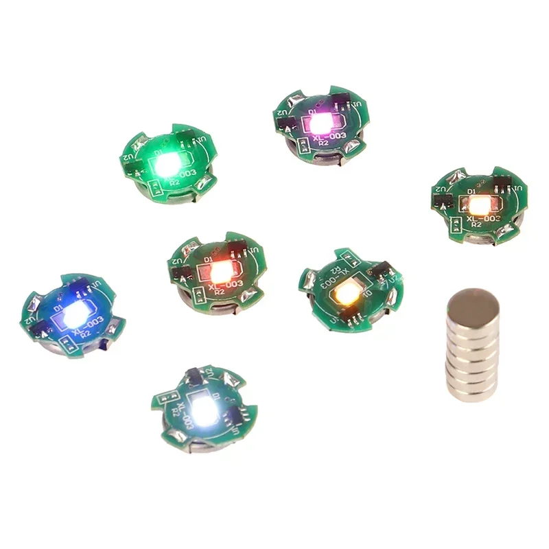 1Pc LED licht Magnetron Schalter DIY Modellierung Animation Abbildung Plus Licht Modell Drahtlose Licht, Der Diorama Materialien