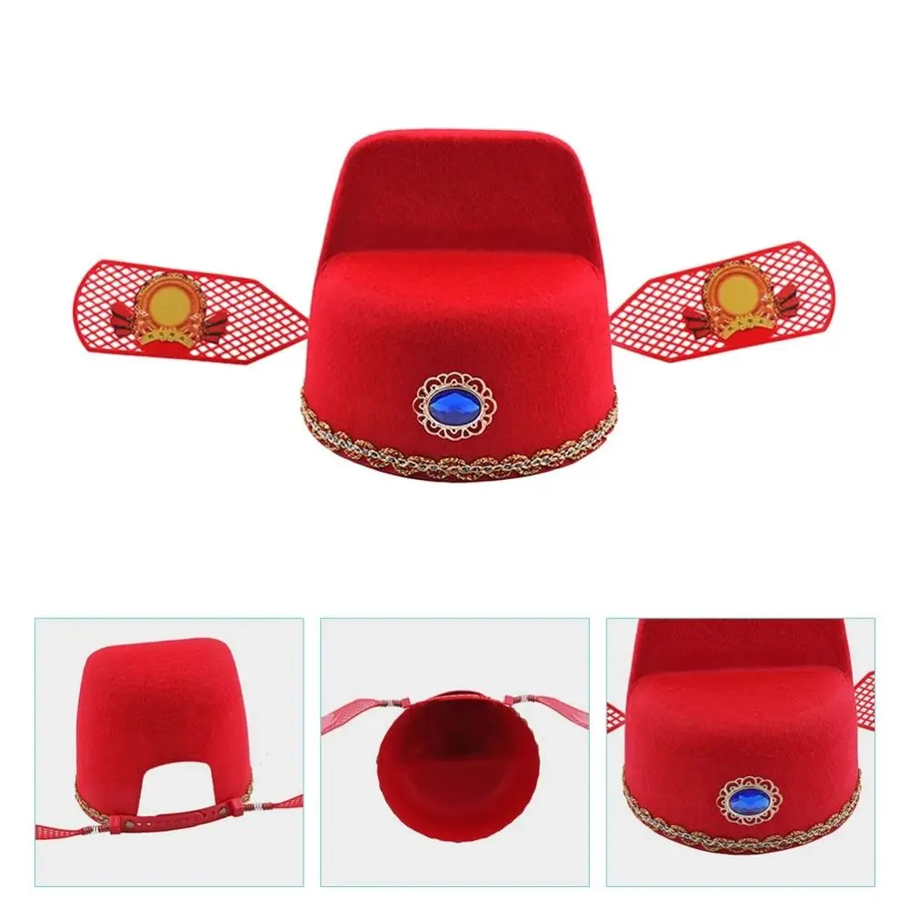 1Pcs Number One Scholar Cap Opera Hat Ancient Chinese Style Hanfu Accessories Cosplay Hat Academic Image Photograph Prop