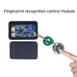 DC3.5V-15V Electromagnetic lock V1 control module waterproof fingerprint head verification, identification and unlocking