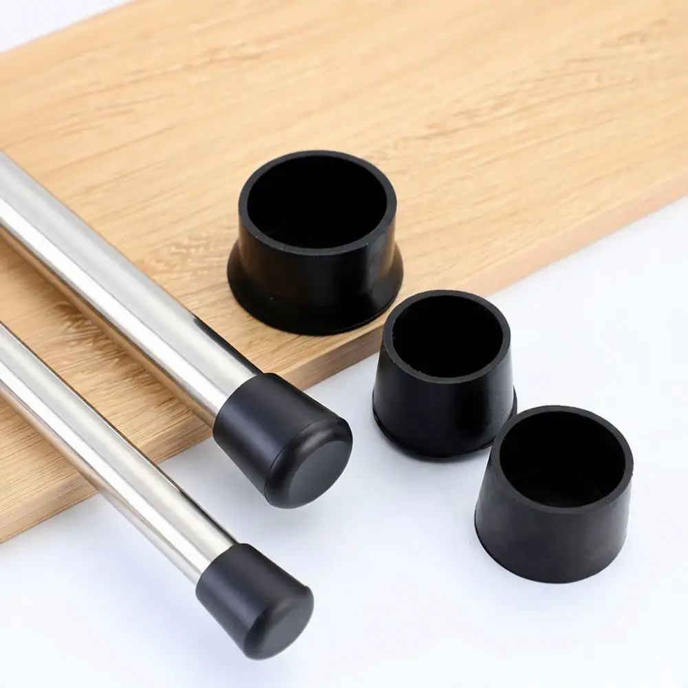 Rubber Furniture Leg Covers Non Slip Chair Feet Pads Thickened Noise Reduction Floor Protector Round Table Leg Caps