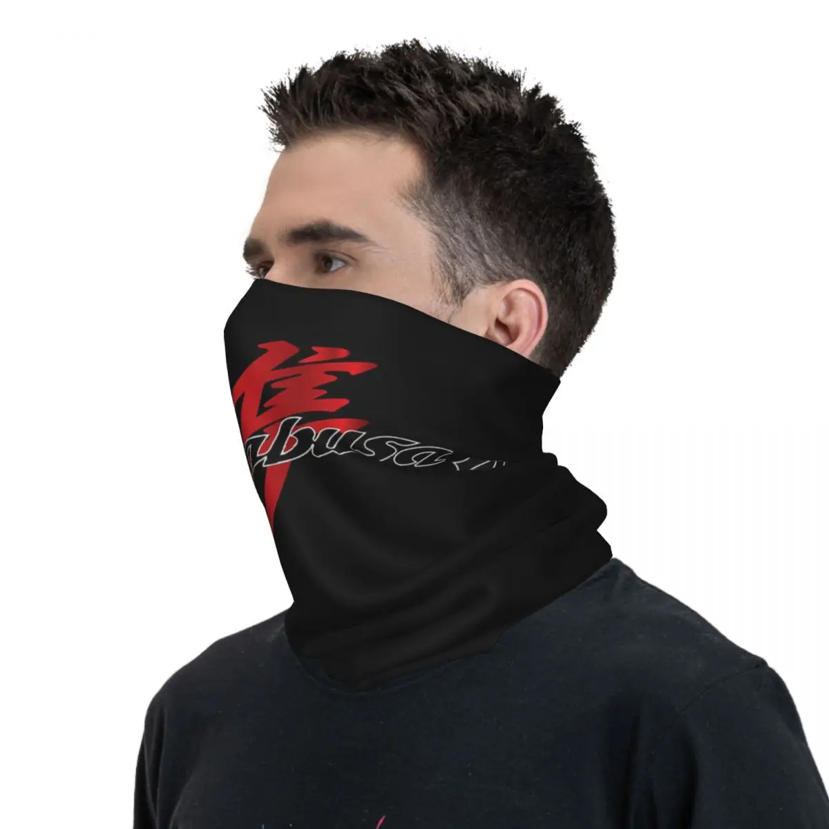 Suzuki Hayabusa Motorcycle Logo Bandana Neck Cover Printed Mask Scarf Cycling Scarf Hiking Fishing For Men Women Adult