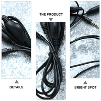 1M AUX Audio Extension Cable 3.5mm Male to Female for Headphone Speaker Clear Sound Copper Fits MP3 Computer Phone