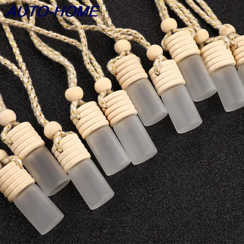 5ml Car Perfume Bottle for Essential Oils Air Freshener Auto Ornament Car-styling Perfume Pendant Hot Car Accessories 10pcs/lot