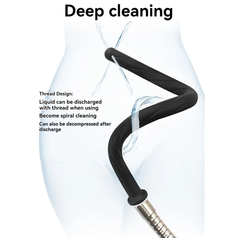 

HRBAJ-силиконовый биде для ванной комнаты, ручной распылитель для биде, струйный распылитель воды для женщин, опрыскиватель для шланга для мытья унитаза, черный