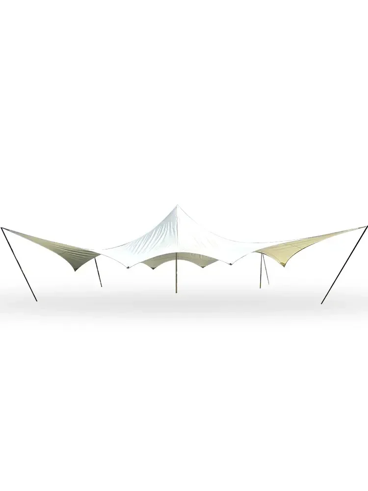 

Yunfan 60 canopy oversized special-shaped awning outdoor camping sun protection rain protection multi-person party camp tent