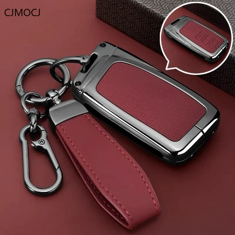 

Premium Zinc Alloy Key Cover Case for Lexus ES300h/LS500h/UX/NX/RZ/GX/LX700/TX/IS - Protective Key Fob Shell Keybag Keychain