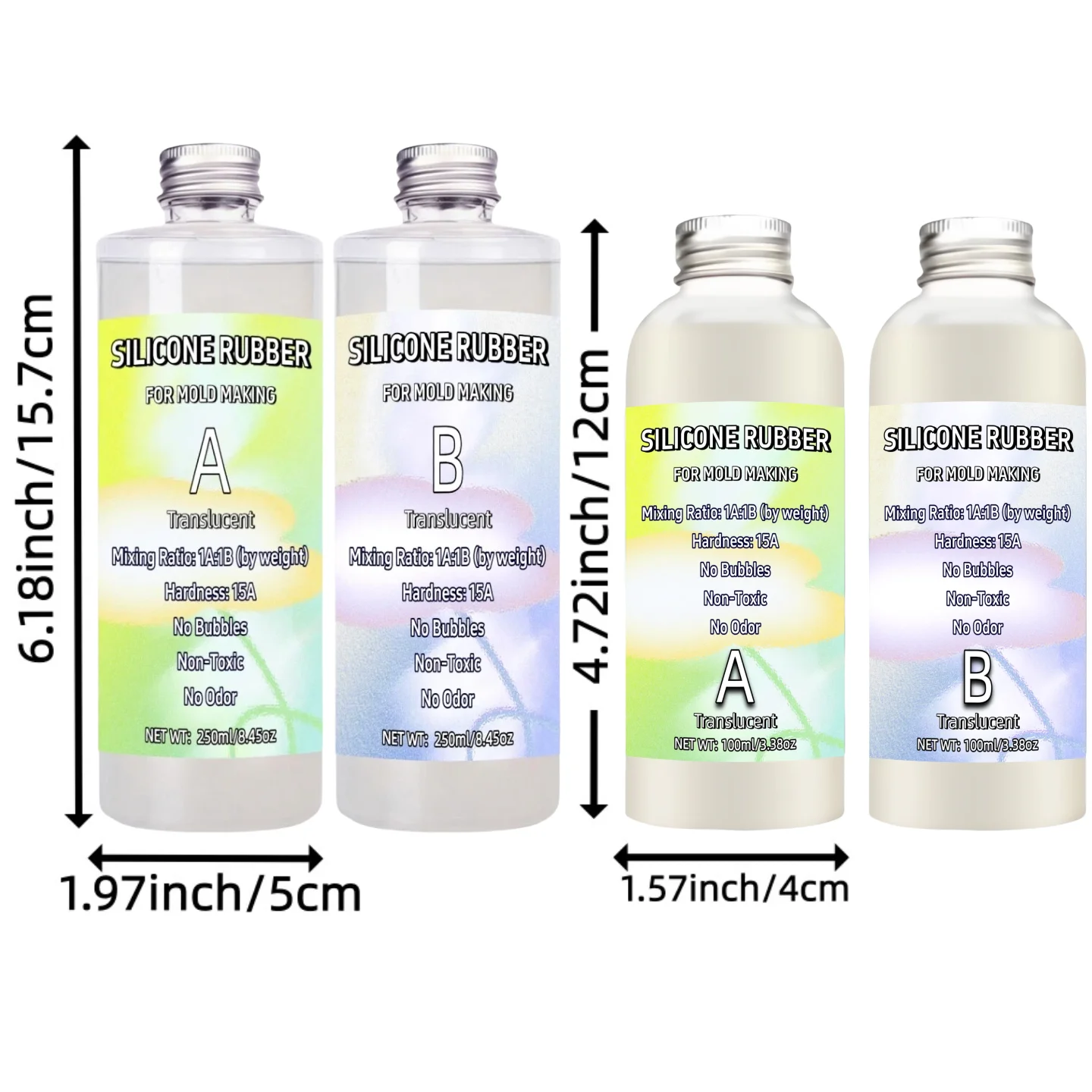Odorless Mold Rubber Kit, Resi - Resin Art Ratio recension och pris