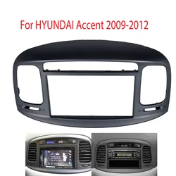 For HYUNDAI Accent 2009-2012(7Inch)Car Radio Fascias Android GPS MP5 Stereo Player 2 Din Head Unit Panel Dash Frame Installation