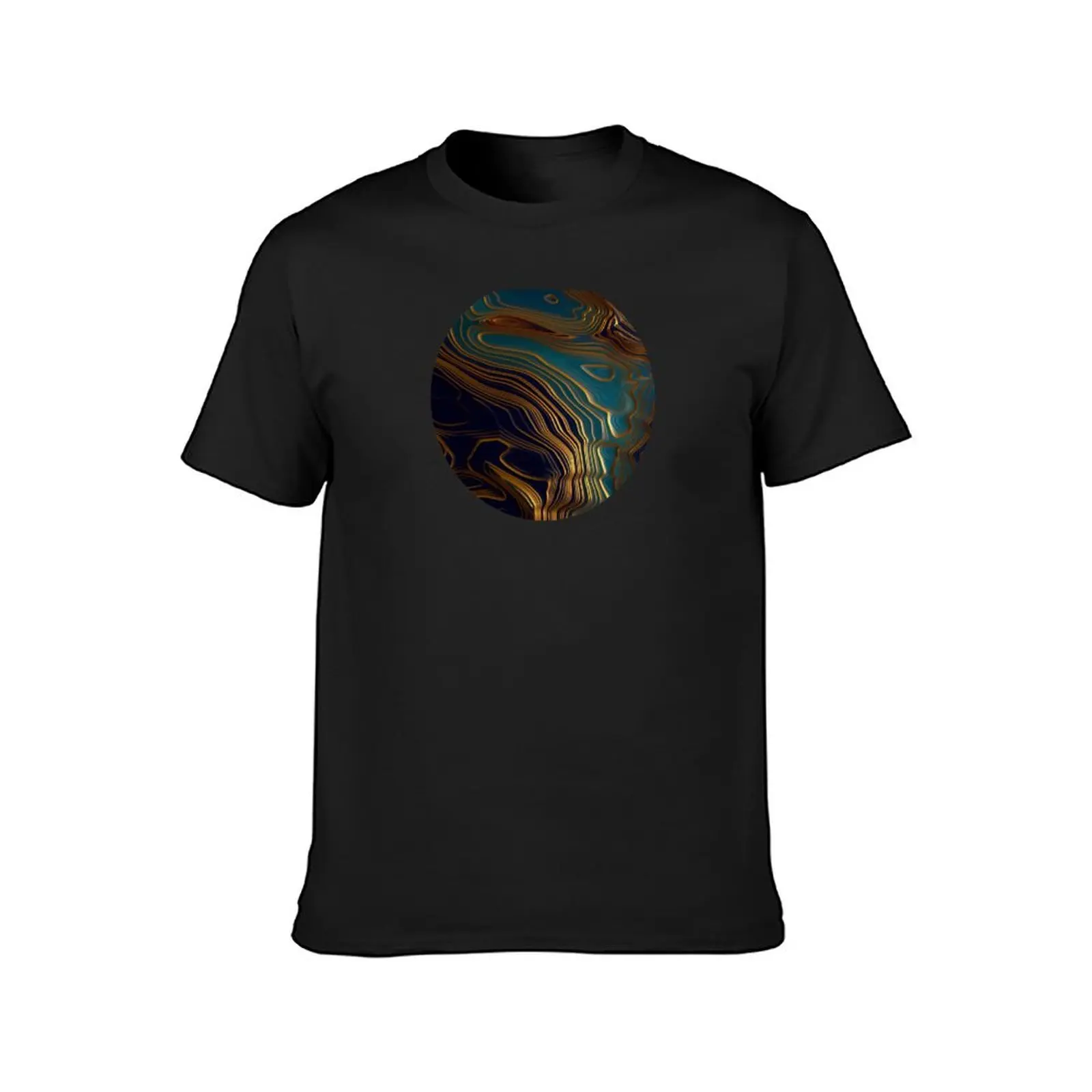 Peacock Ocean T-Shirt kawaii clothes hippie clothes for a boy Men's t-shirts