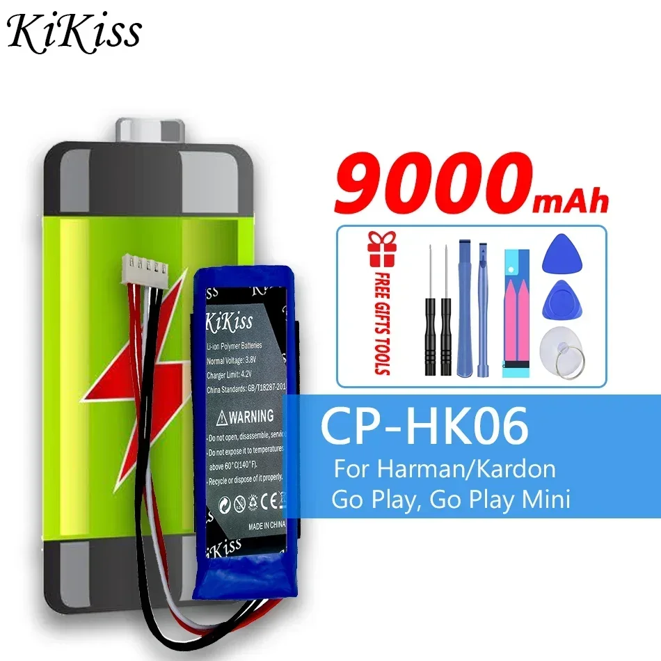 

KiKiss 9000 мАч CP-HK06 /GSP 1029102 01 Аккумулятор для Harman/Kardon Go Play, Go Play Mini Аккумуляторы большой емкости Аккумулятор Bateria