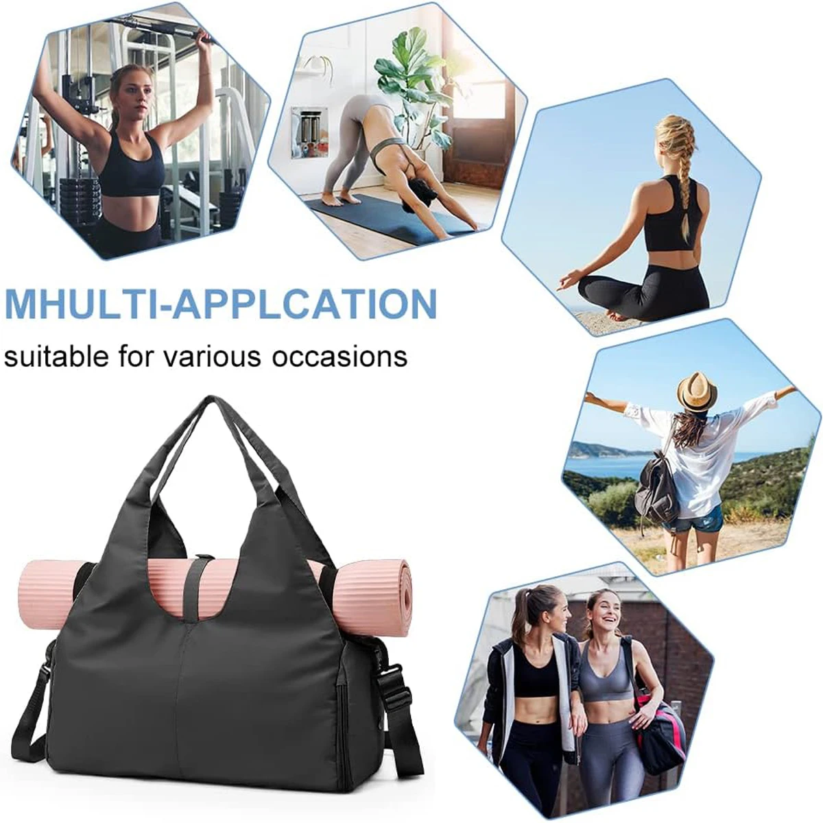 Tas Duffel Perjalanan dengan K - Home Gym Packages ulasan dan harga
