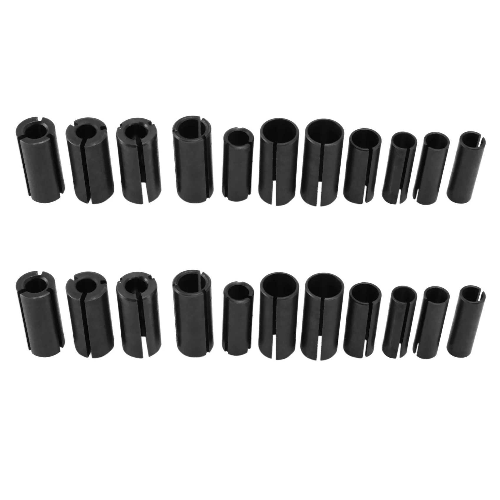 

AT44-18Pcs Conversion Chuck Cnc Router Bit Tool Milling Cutter Adapter Collet Engraving Tool Woodworking Cutter Tool