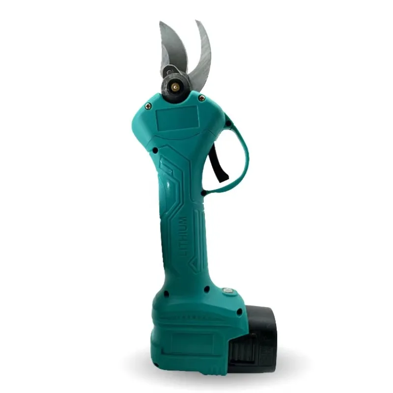 กรรไกรตัดแต่งกิ่งไฟฟ้าแบบใช้แบตเตอรี่ L สำหรับมืออาชีพ เครื่องตัดแต่งกิ่งไฟฟ้าสำหรับสวนองุ่น แบบโปรเกรสซีฟ