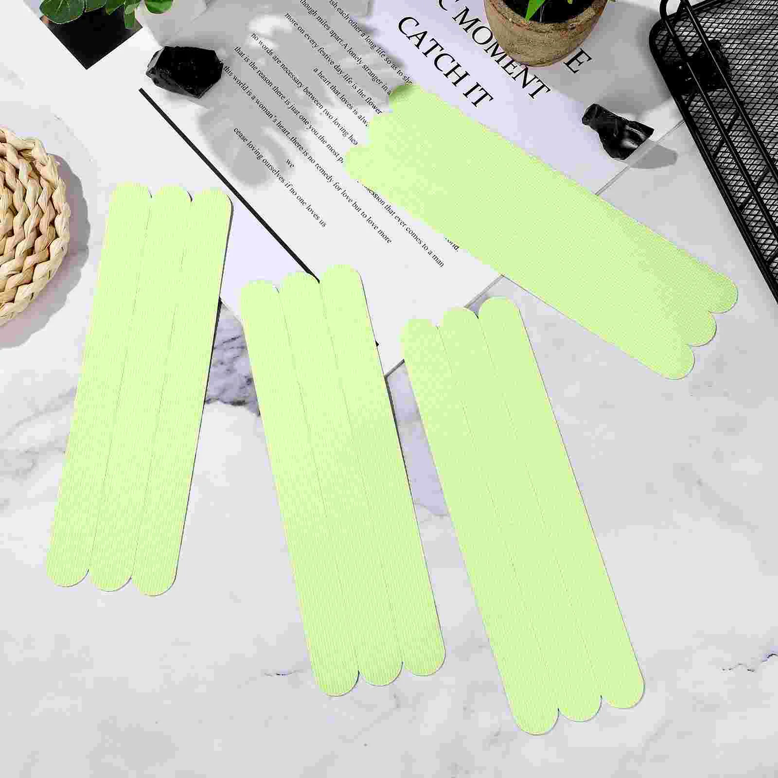 24 Stuks Antislip Trappen Tapes Trappen Glow In The Dark Strepen Stappen Reflecterende Strips Trappen Anti-slip Stickers